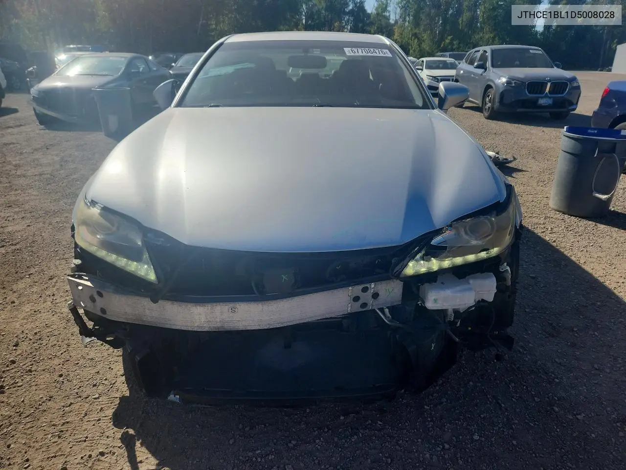 2013 LEXUS GS VIN JTHCE1BL1D5008028 — фото 5