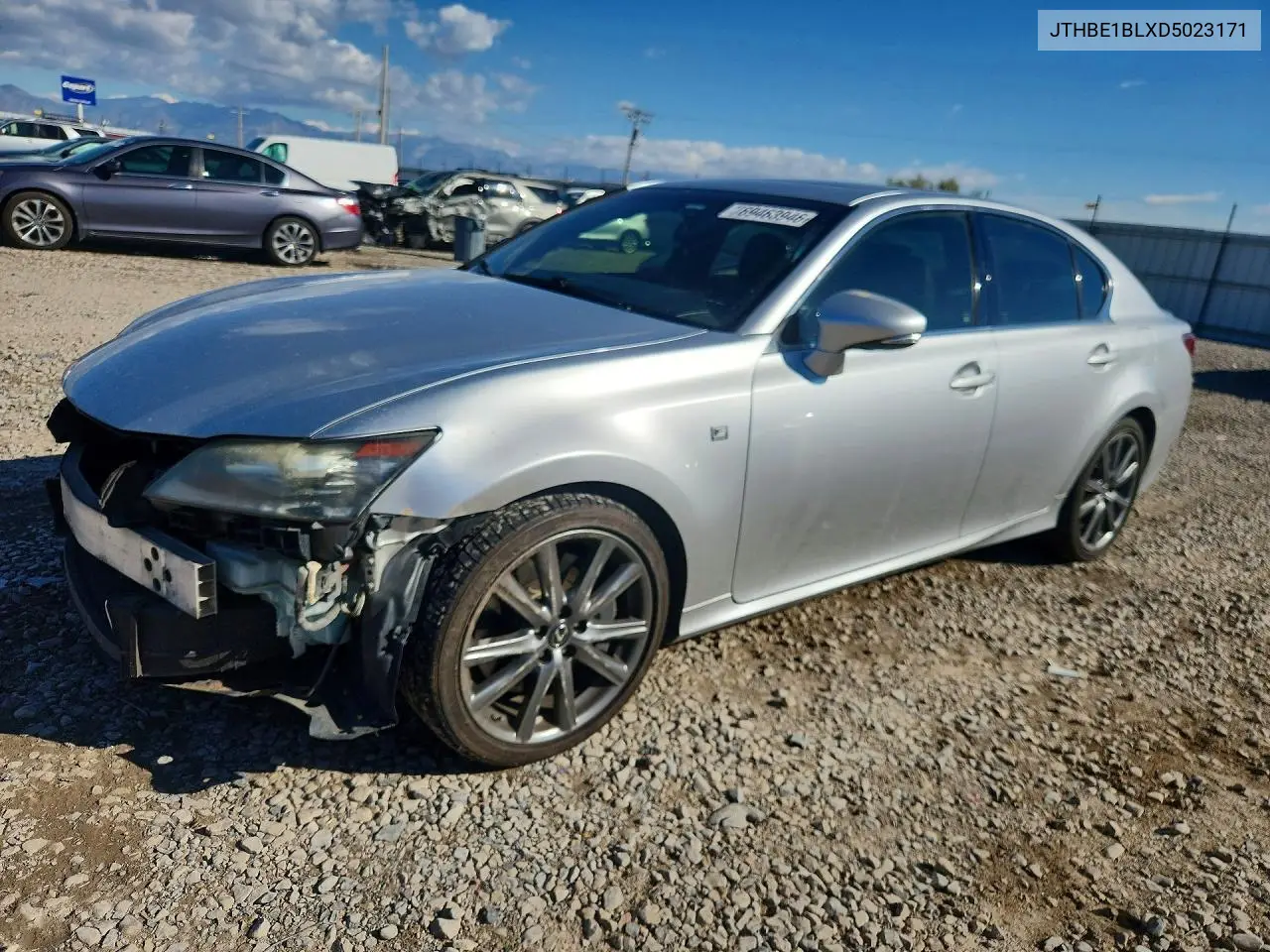 LEXUS GS 2013, VIN JTHBE1BLXD5023171