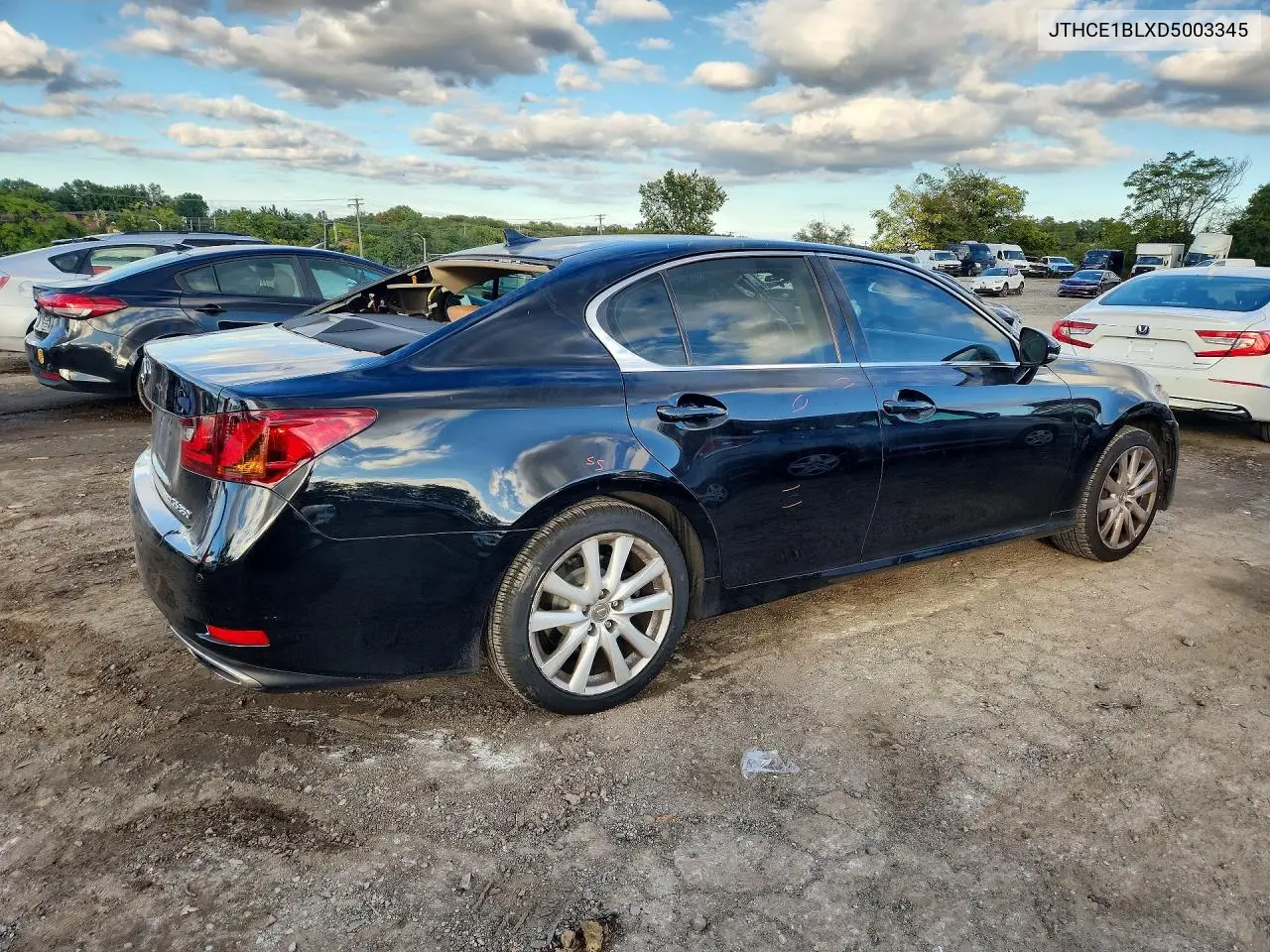 2013 LEXUS GS VIN JTHCE1BLXD5003345 — фото 3
