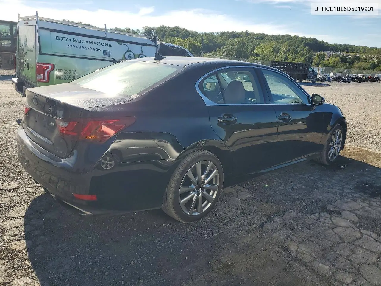 2013 LEXUS GS VIN JTHCE1BL6D5019901 — фото 3