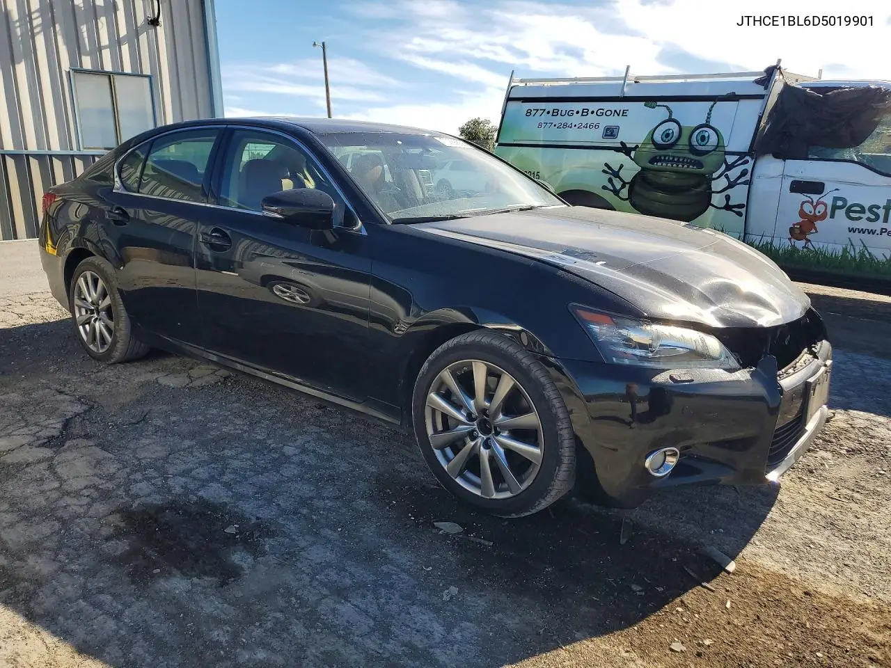 2013 LEXUS GS VIN JTHCE1BL6D5019901 — фото 4