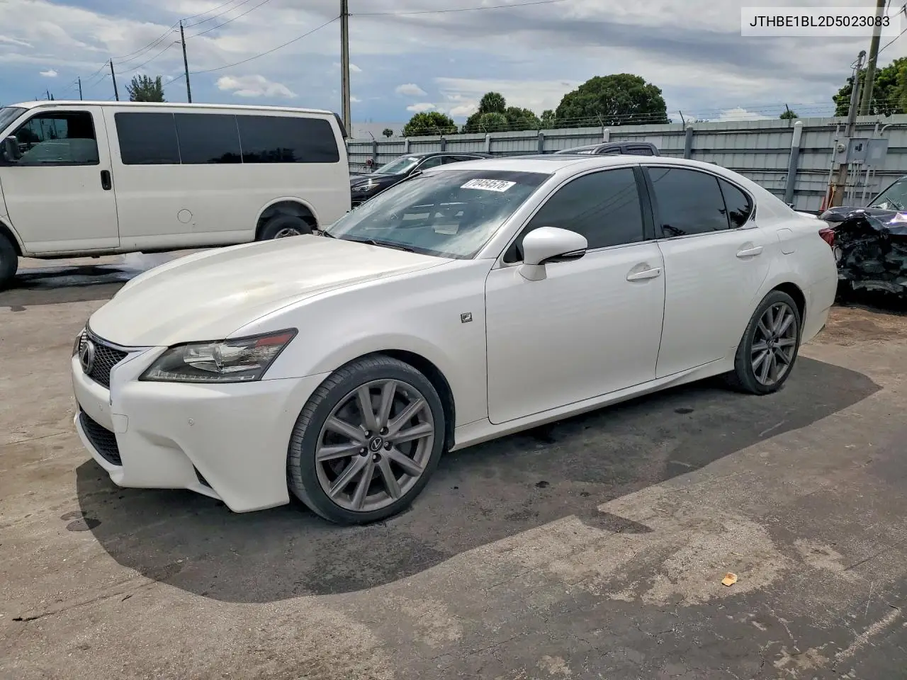 LEXUS GS 2013, VIN JTHBE1BL2D5023083