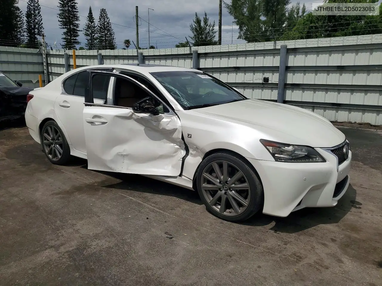 2013 LEXUS GS VIN JTHBE1BL2D5023083 — фото 4