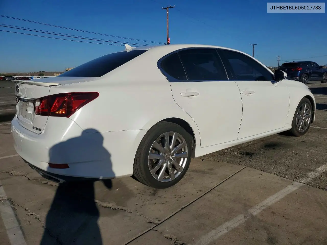 2013 LEXUS GS VIN JTHBE1BL6D5027783 — фото 3