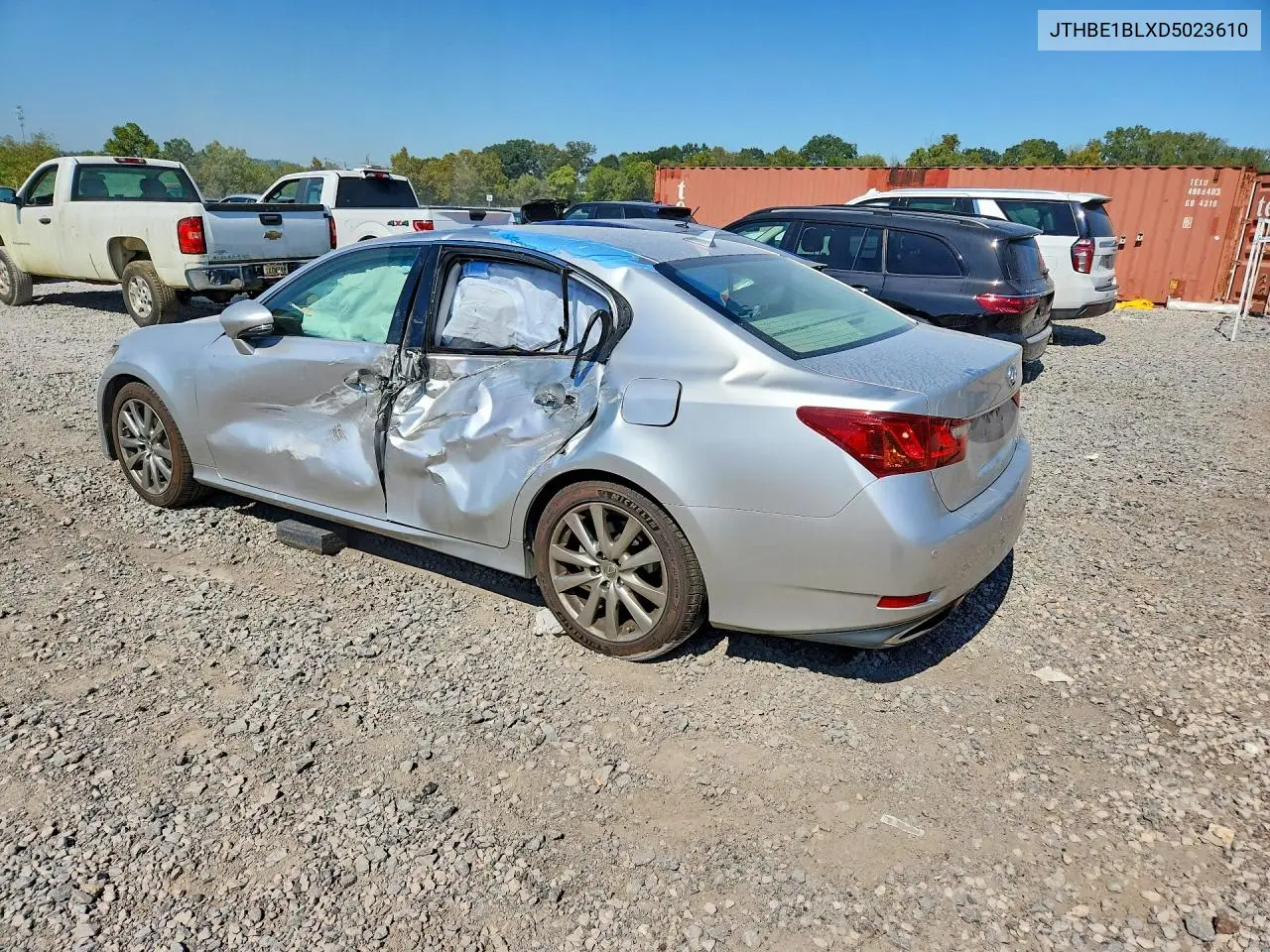 2013 LEXUS GS VIN JTHBE1BLXD5023610 — фото 2