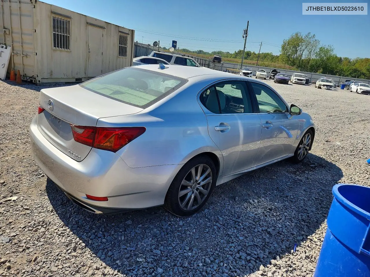 2013 LEXUS GS VIN JTHBE1BLXD5023610 — фото 3