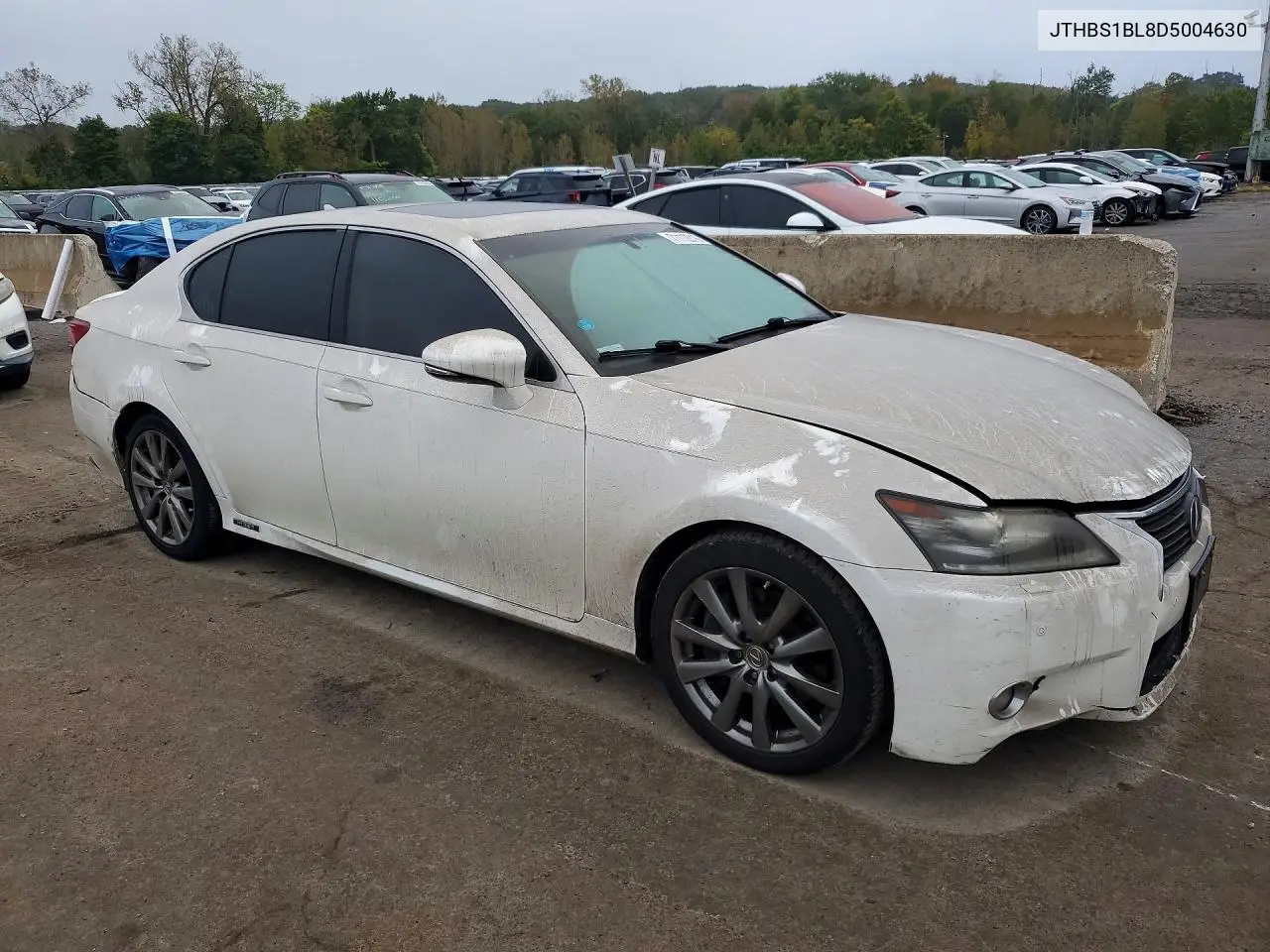 2013 LEXUS GS VIN JTHBS1BL8D5004630 — фото 4