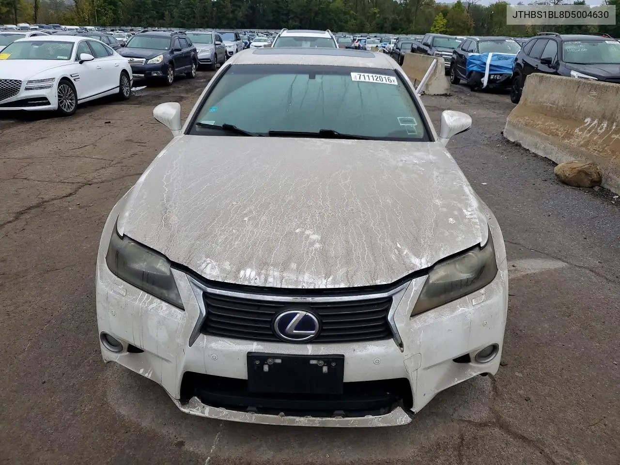 2013 LEXUS GS VIN JTHBS1BL8D5004630 — фото 5