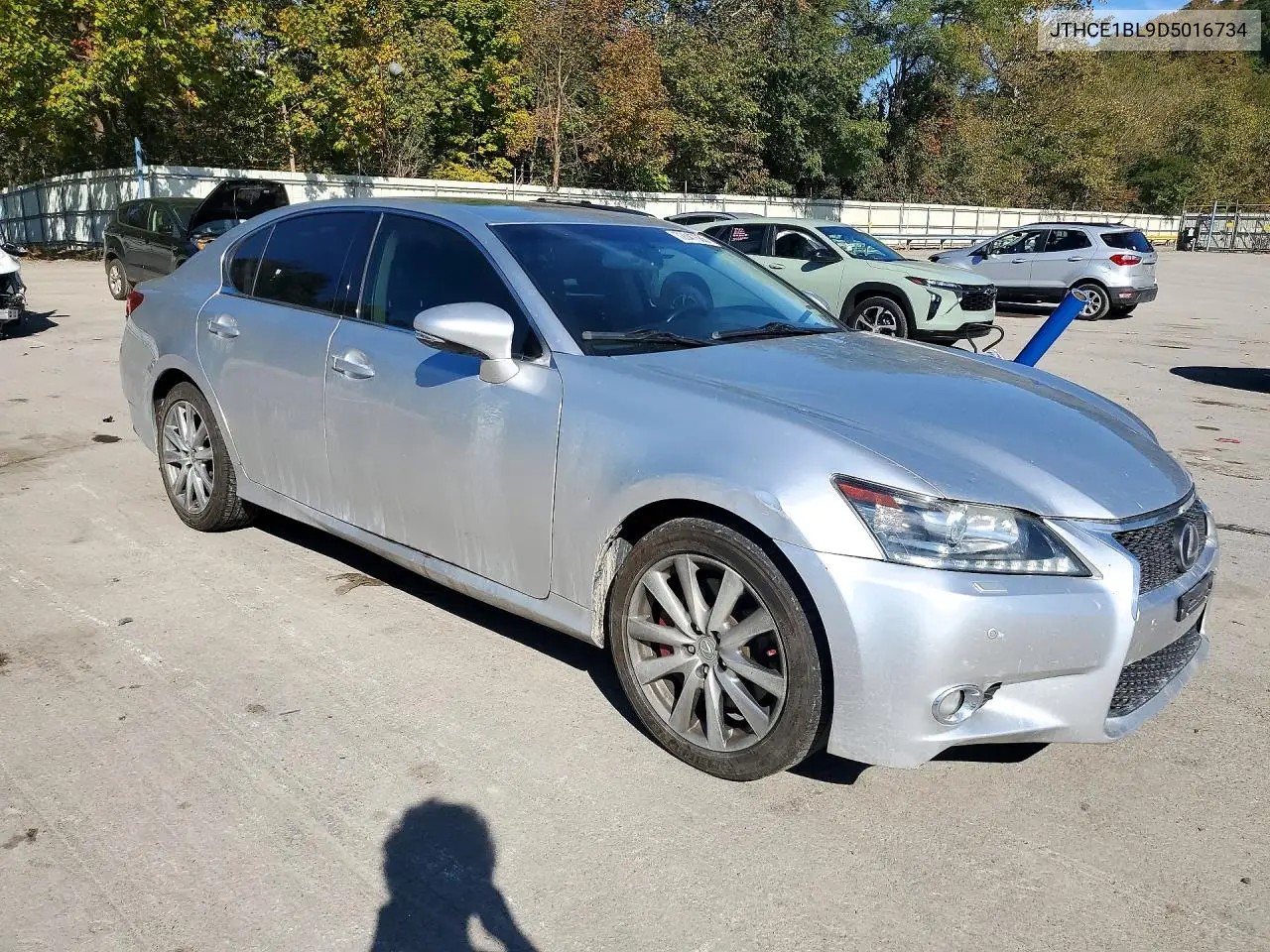 2013 LEXUS GS VIN JTHCE1BL9D5016734 — фото 4