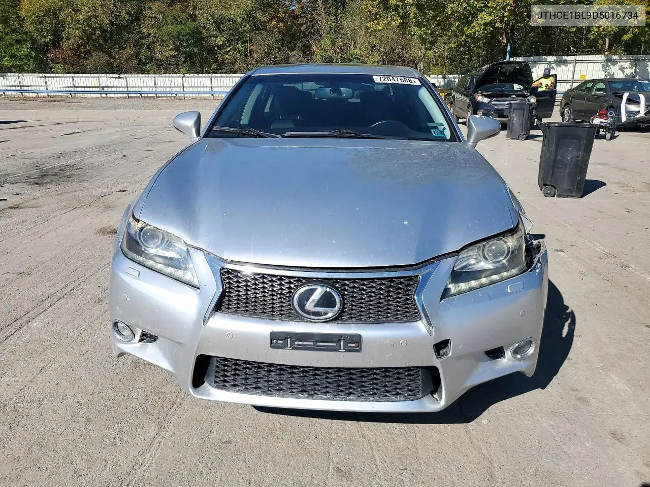 2013 LEXUS GS VIN JTHCE1BL9D5016734 — фото 5
