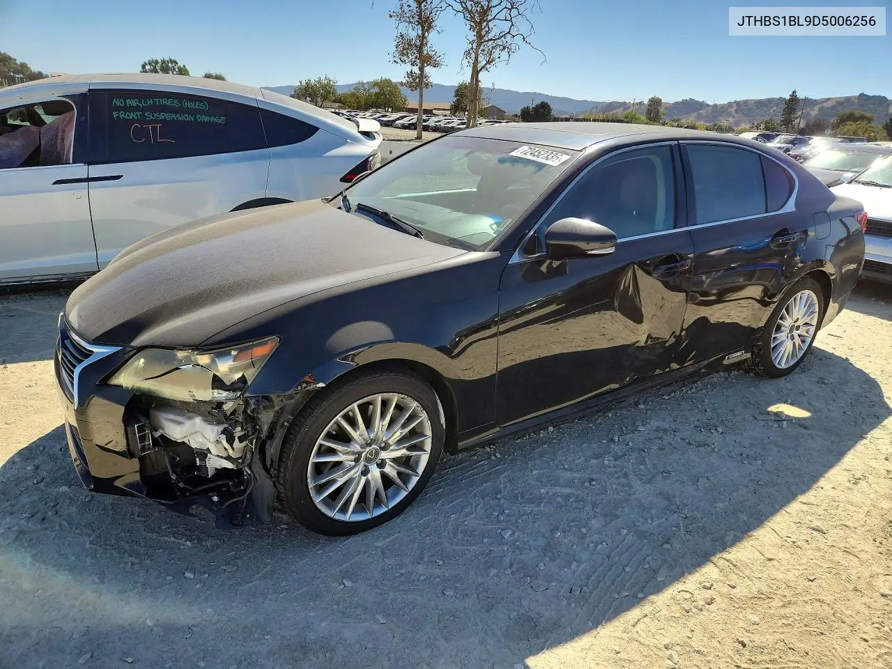 LEXUS GS 2013, VIN JTHBS1BL9D5006256