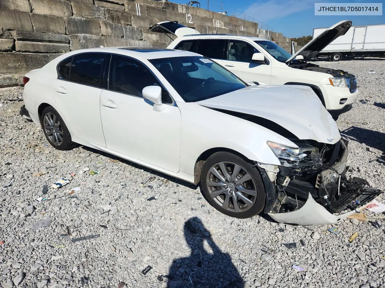 2013 LEXUS GS VIN JTHCE1BL7D5017414 — фото 4