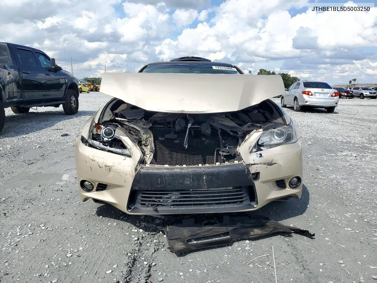 2013 LEXUS GS VIN JTHBE1BL5D5003250 — фото 5