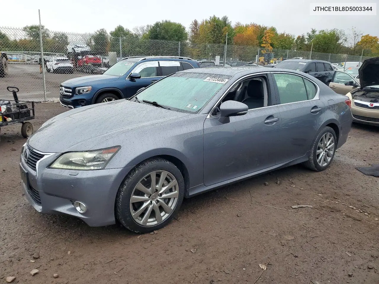 LEXUS GS 2013, VIN JTHCE1BL8D5003344