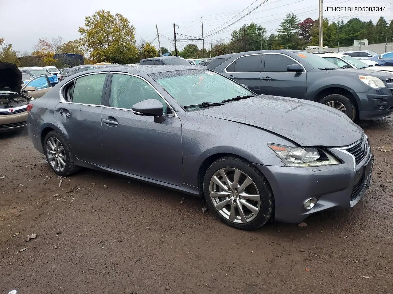 2013 LEXUS GS VIN JTHCE1BL8D5003344 — фото 4