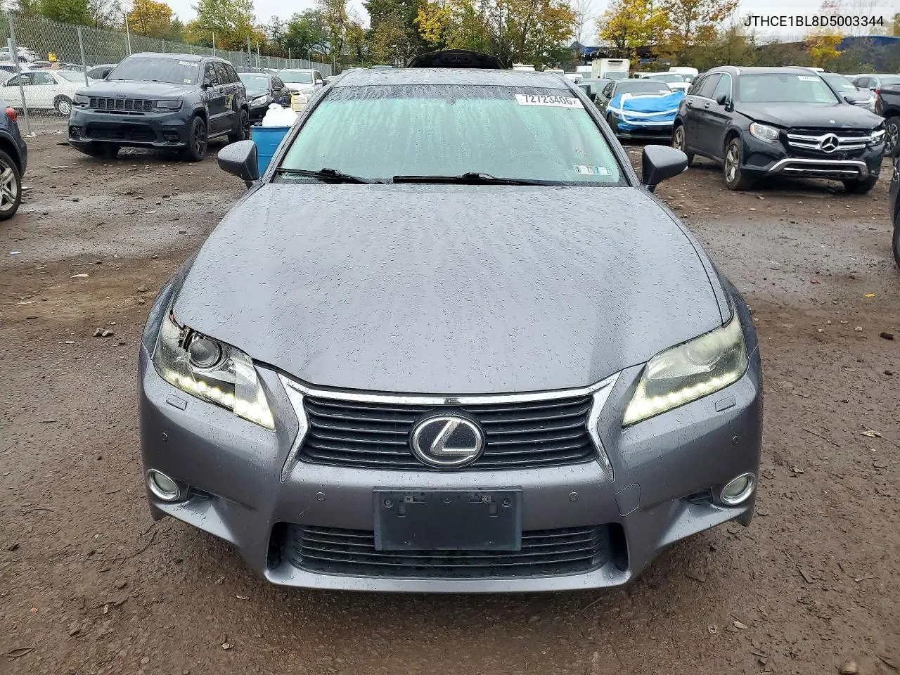 2013 LEXUS GS VIN JTHCE1BL8D5003344 — фото 5