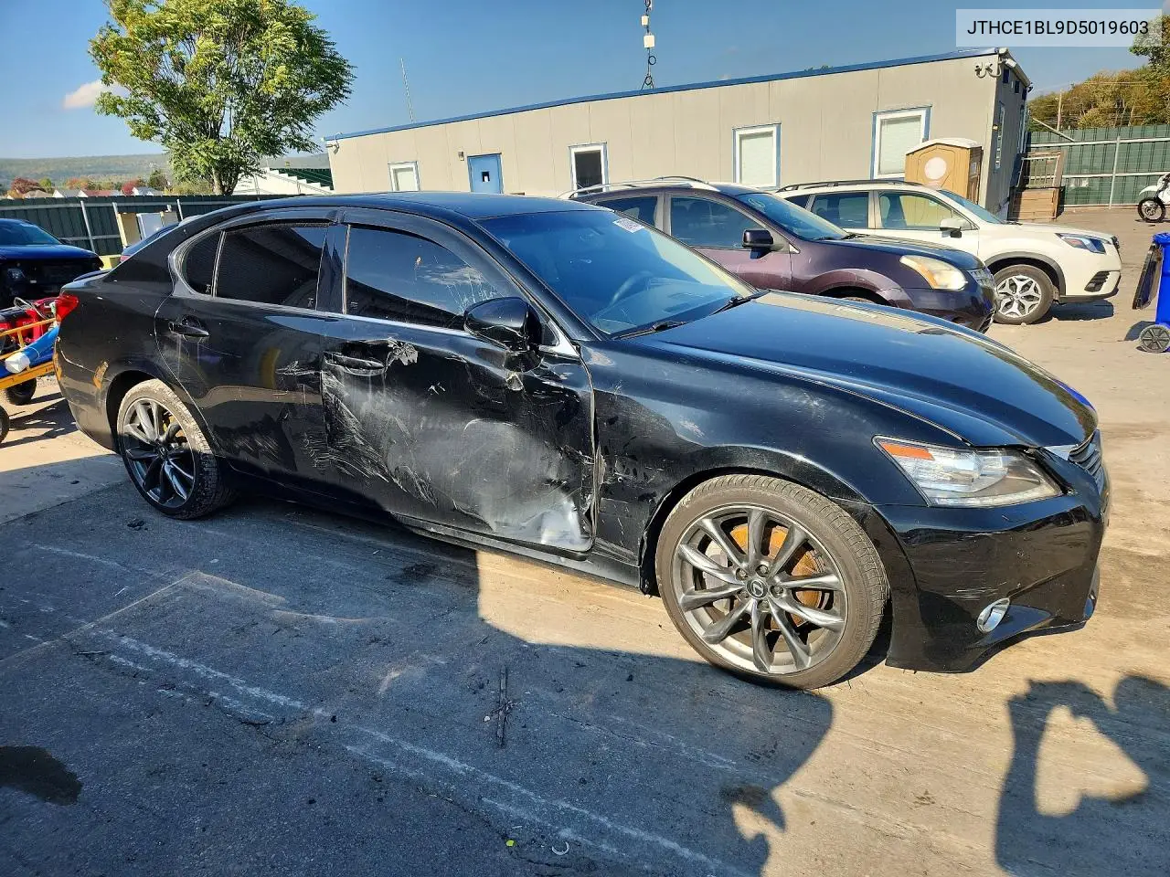 2013 LEXUS GS VIN JTHCE1BL9D5019603 — фото 4
