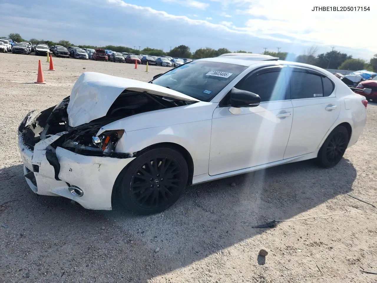 LEXUS GS 2013, VIN JTHBE1BL2D5017154