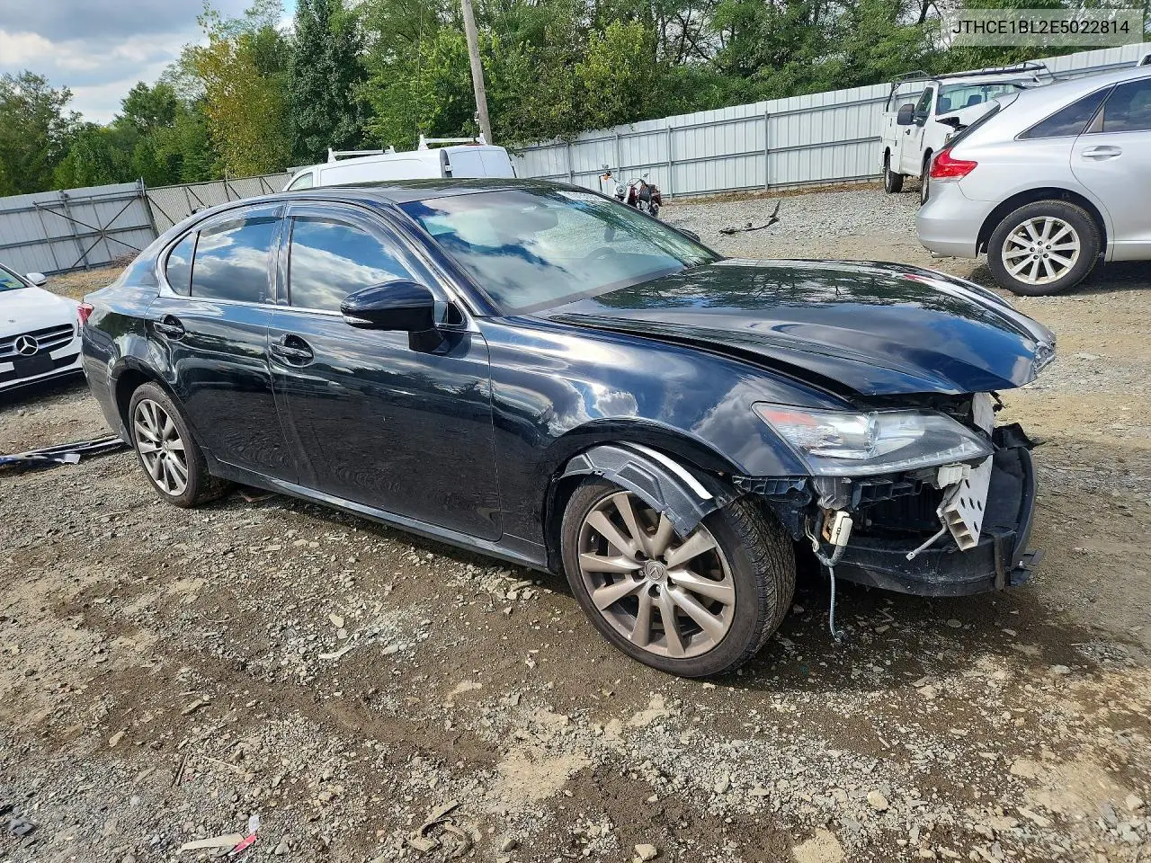 2014 LEXUS GS VIN JTHCE1BL2E5022814 — фото 4