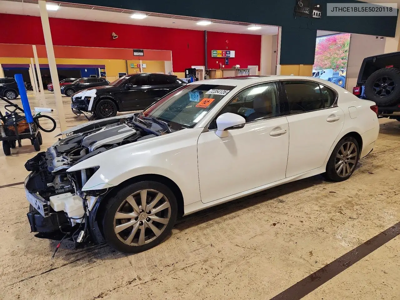 LEXUS GS 2014, VIN JTHCE1BL5E5020118