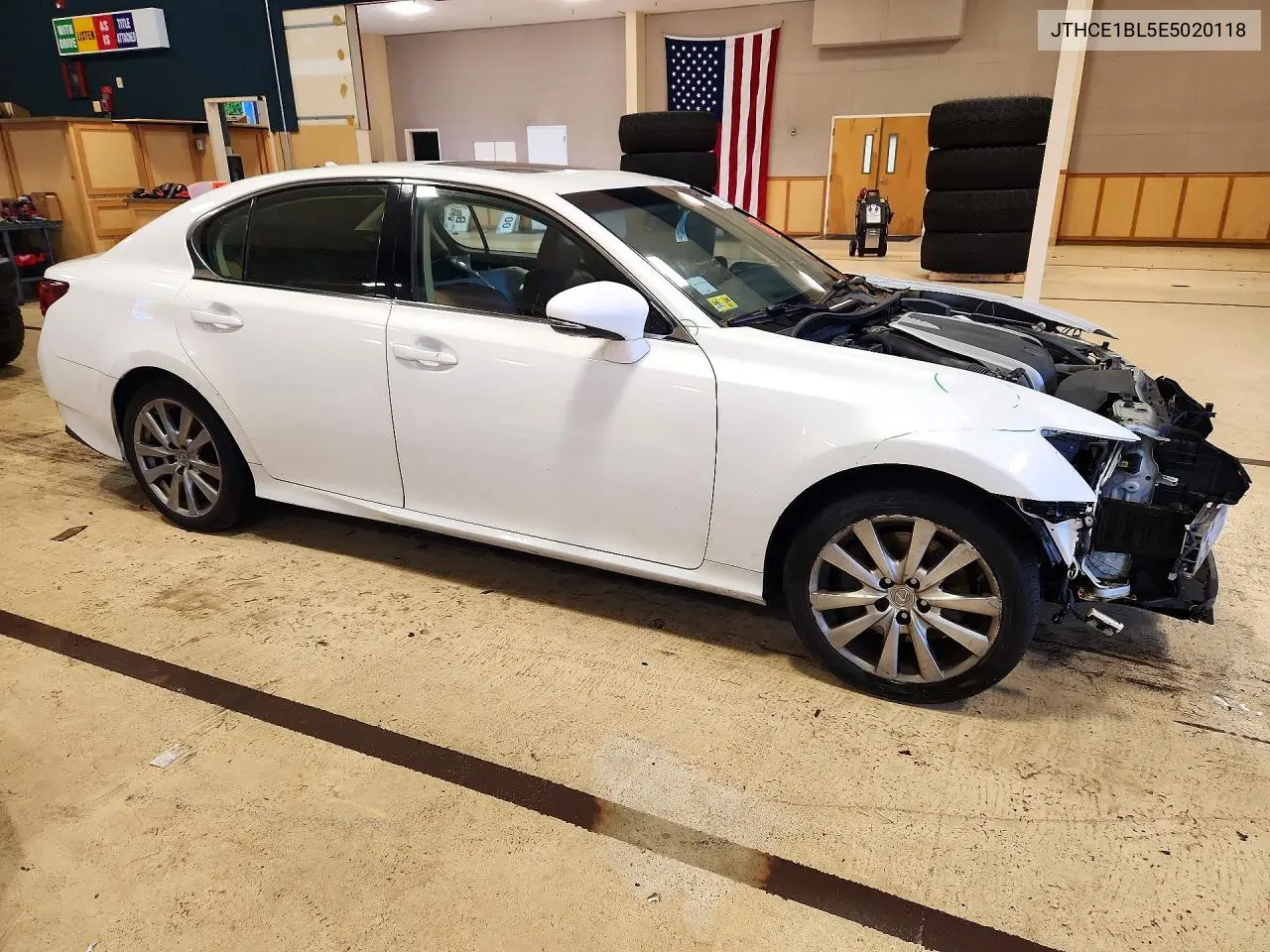 2014 LEXUS GS VIN JTHCE1BL5E5020118 — фото 4