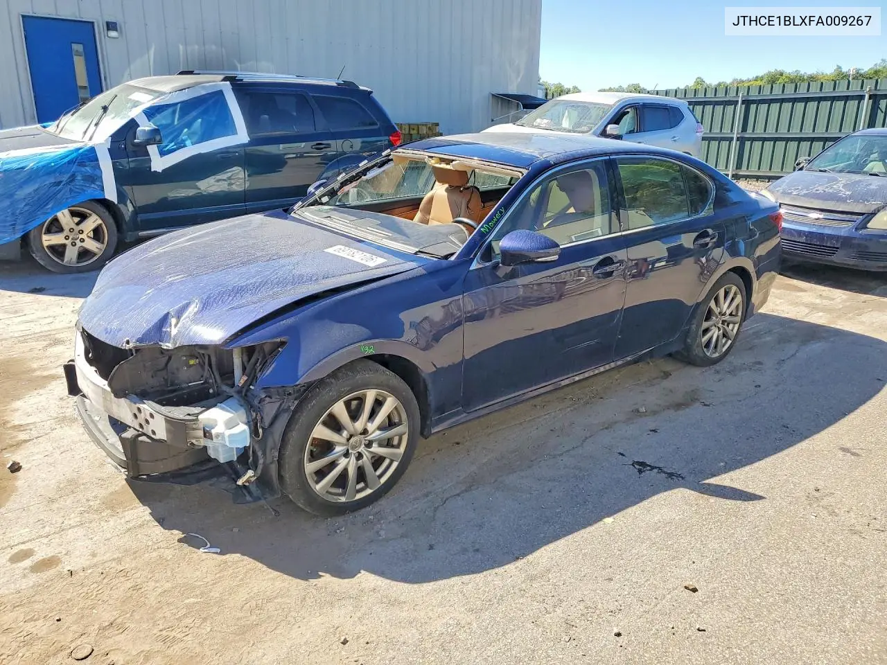 LEXUS GS 2015, VIN JTHCE1BLXFA009267