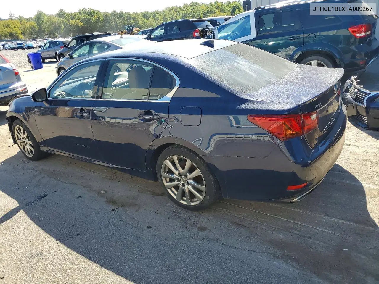 2015 LEXUS GS VIN JTHCE1BLXFA009267 — фото 2