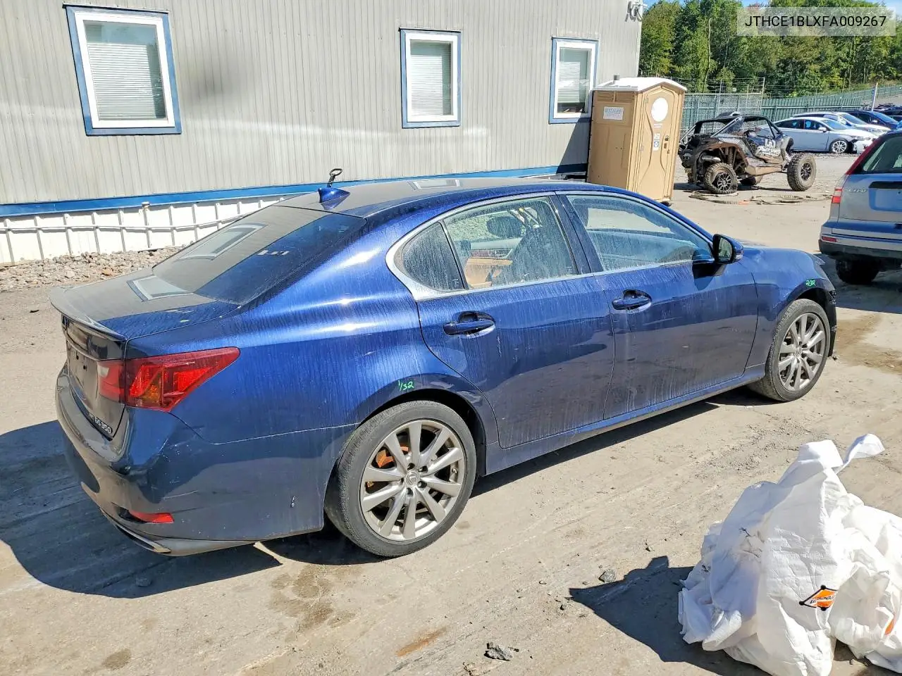 2015 LEXUS GS VIN JTHCE1BLXFA009267 — фото 3