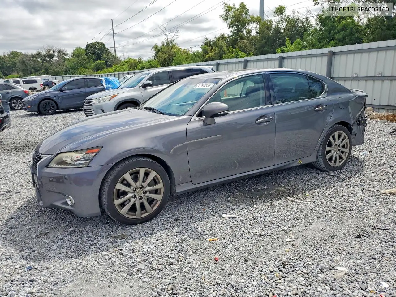 LEXUS GS 2015, VIN JTHCE1BL5FA005160