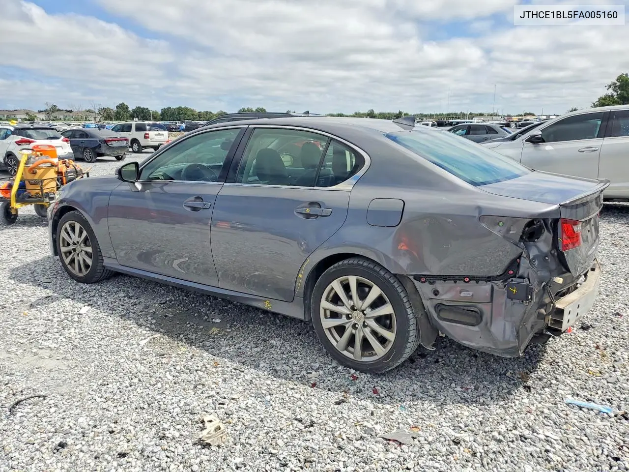 2015 LEXUS GS VIN JTHCE1BL5FA005160 — фото 2