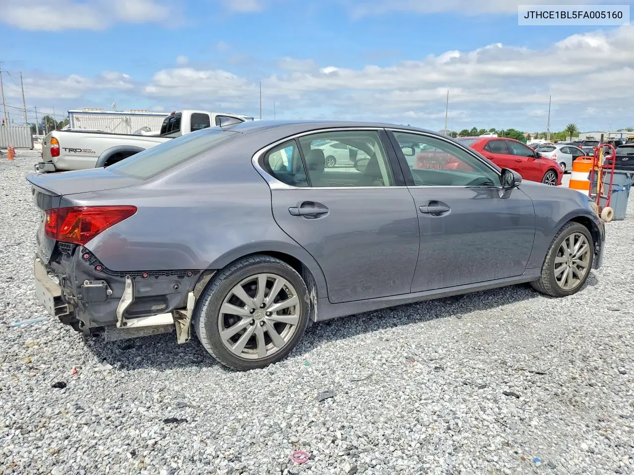 2015 LEXUS GS VIN JTHCE1BL5FA005160 — фото 3