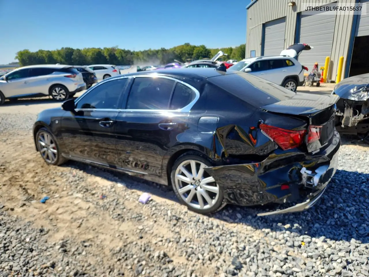 2015 LEXUS GS VIN JTHBE1BL9FA015637 — фото 2