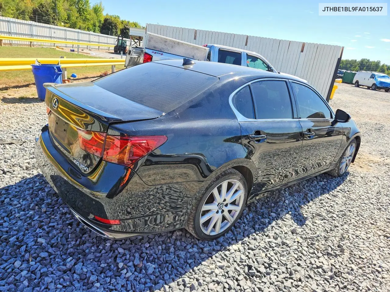 2015 LEXUS GS VIN JTHBE1BL9FA015637 — фото 3