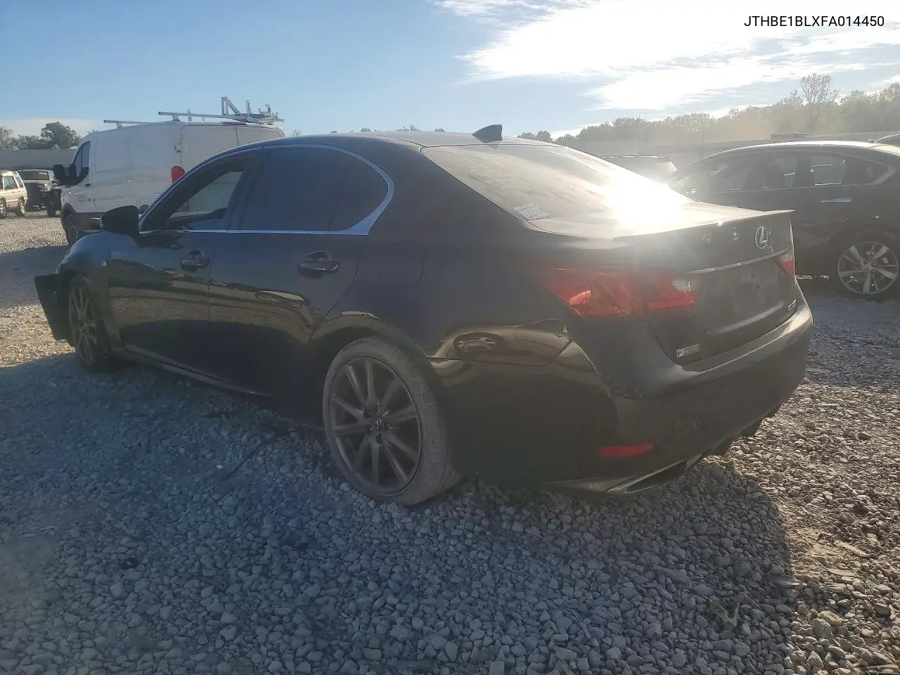2015 LEXUS GS VIN JTHBE1BLXFA014450 — фото 2