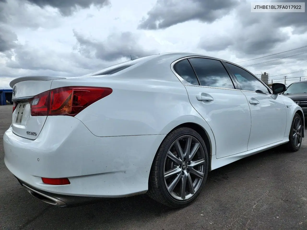 2015 LEXUS GS VIN JTHBE1BL7FA017922 — фото 3