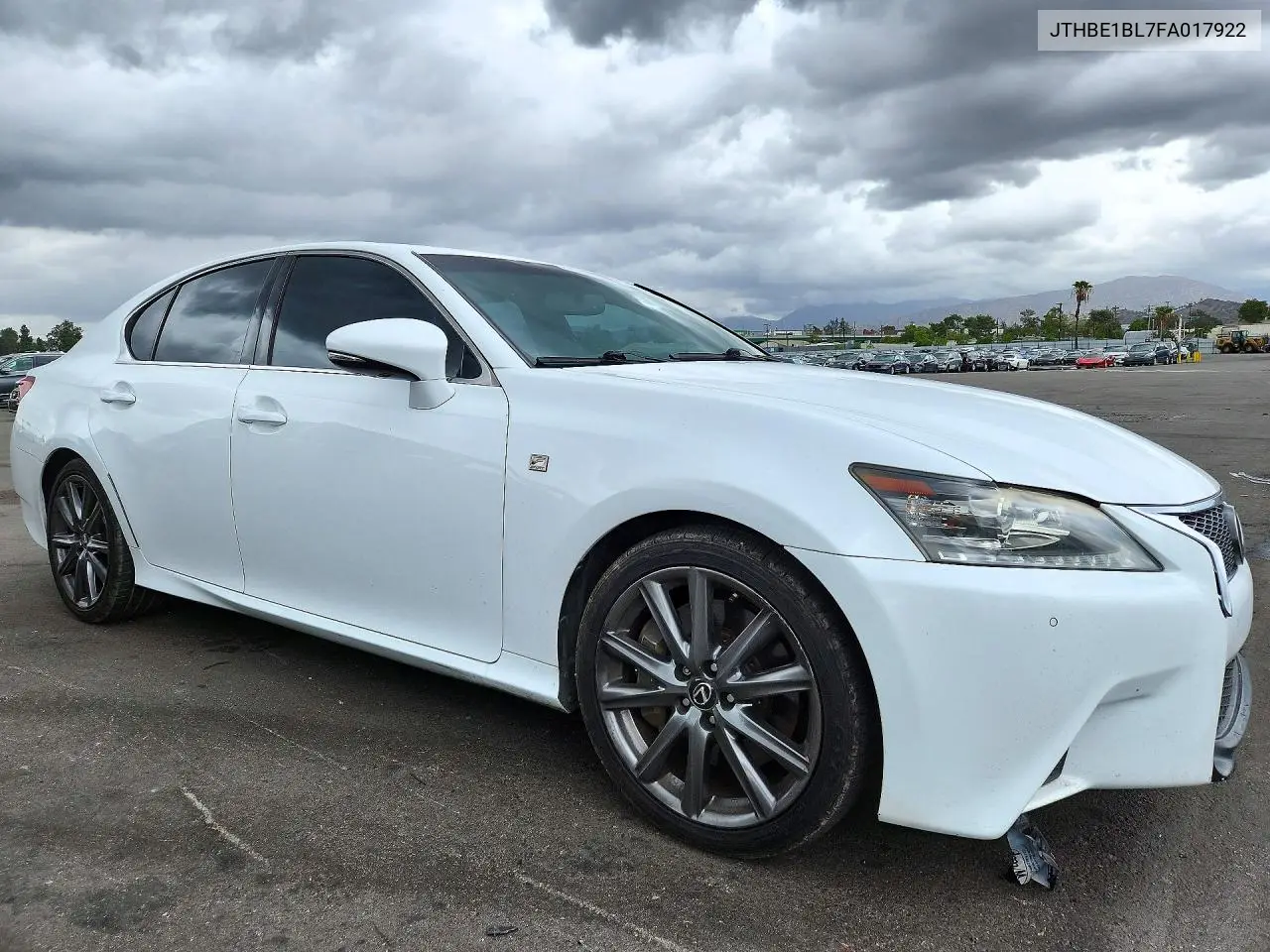 2015 LEXUS GS VIN JTHBE1BL7FA017922 — фото 4
