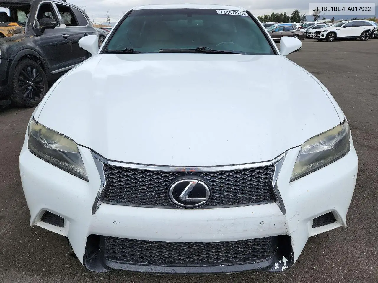 2015 LEXUS GS VIN JTHBE1BL7FA017922 — фото 5