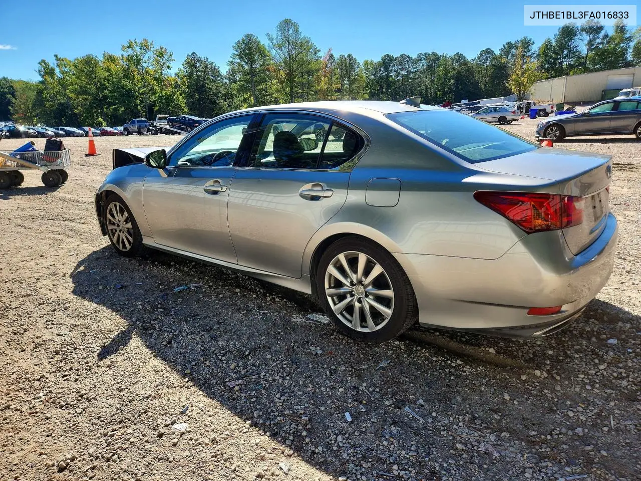 2015 LEXUS GS VIN JTHBE1BL3FA016833 — фото 2