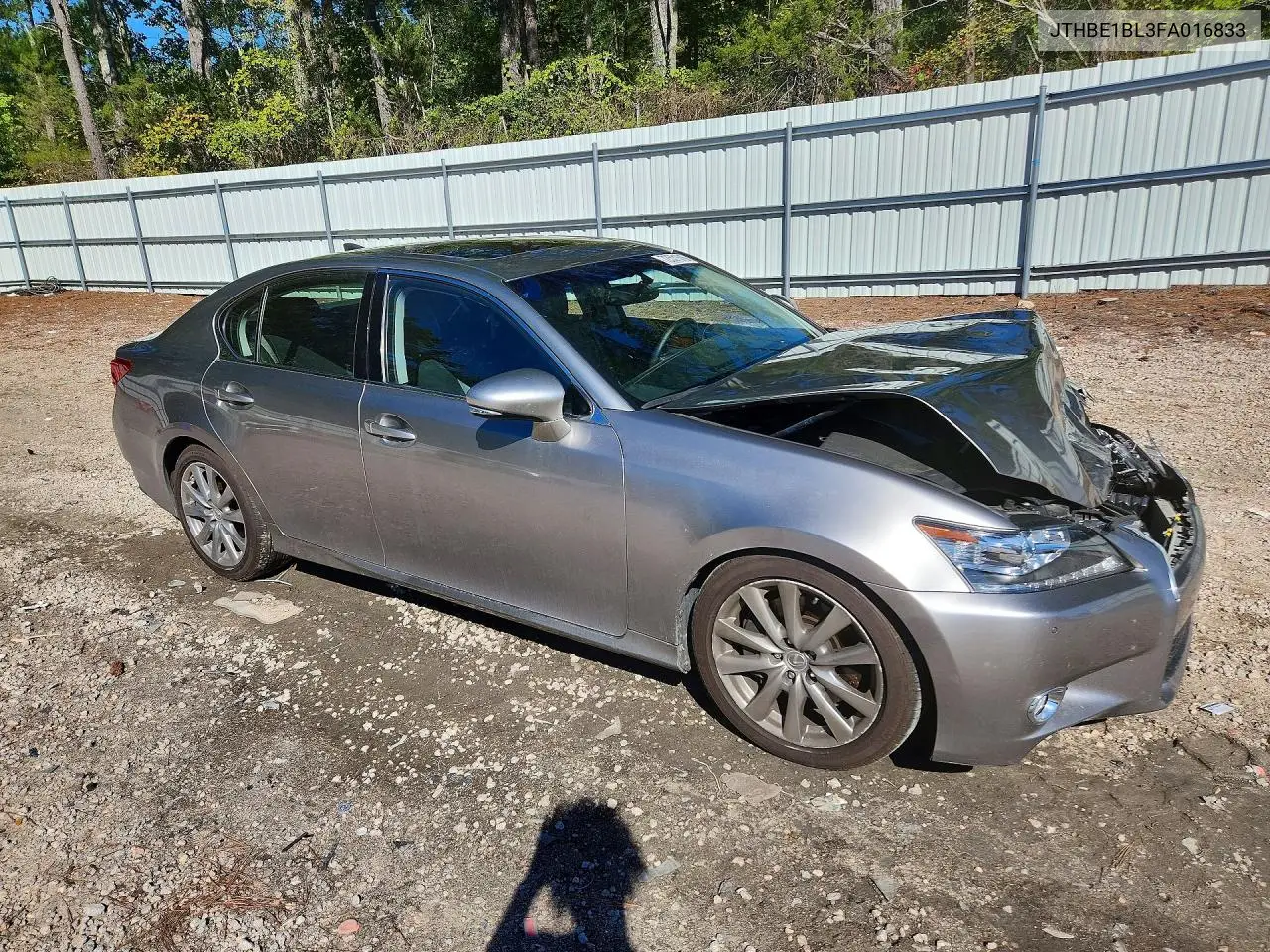 2015 LEXUS GS VIN JTHBE1BL3FA016833 — фото 4