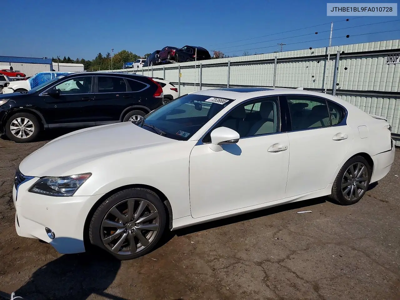 LEXUS GS 2015, VIN JTHBE1BL9FA010728