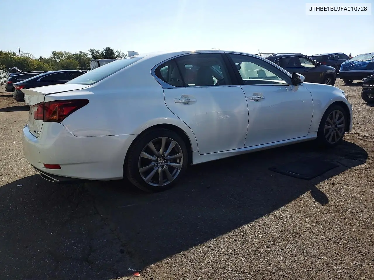 2015 LEXUS GS VIN JTHBE1BL9FA010728 — фото 3