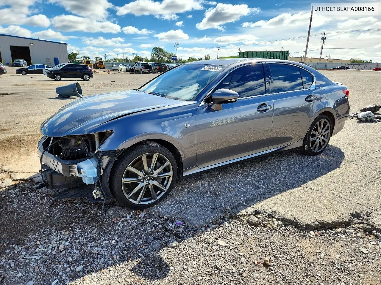LEXUS GS 2015, VIN JTHCE1BLXFA008166