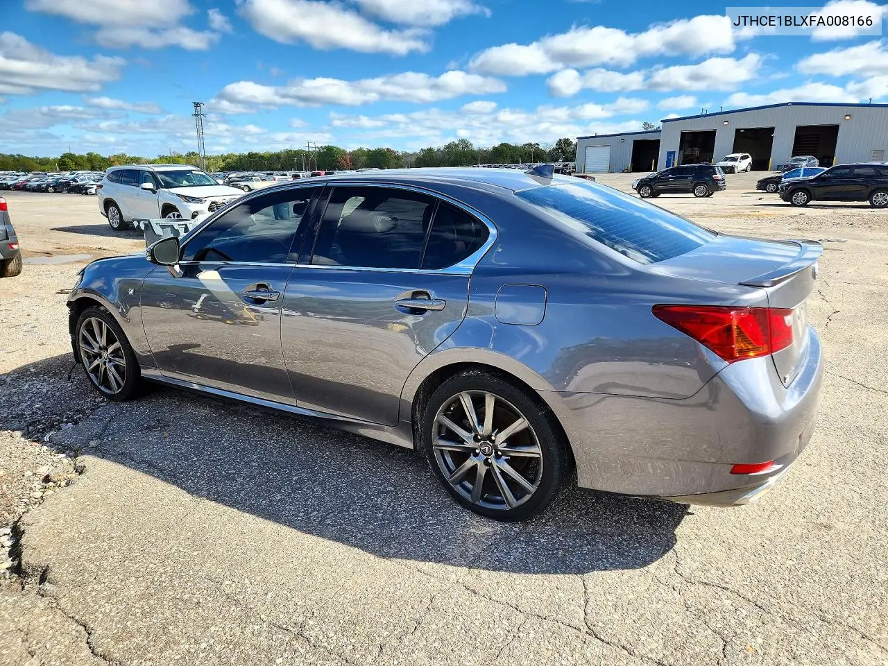 2015 LEXUS GS VIN JTHCE1BLXFA008166 — фото 2