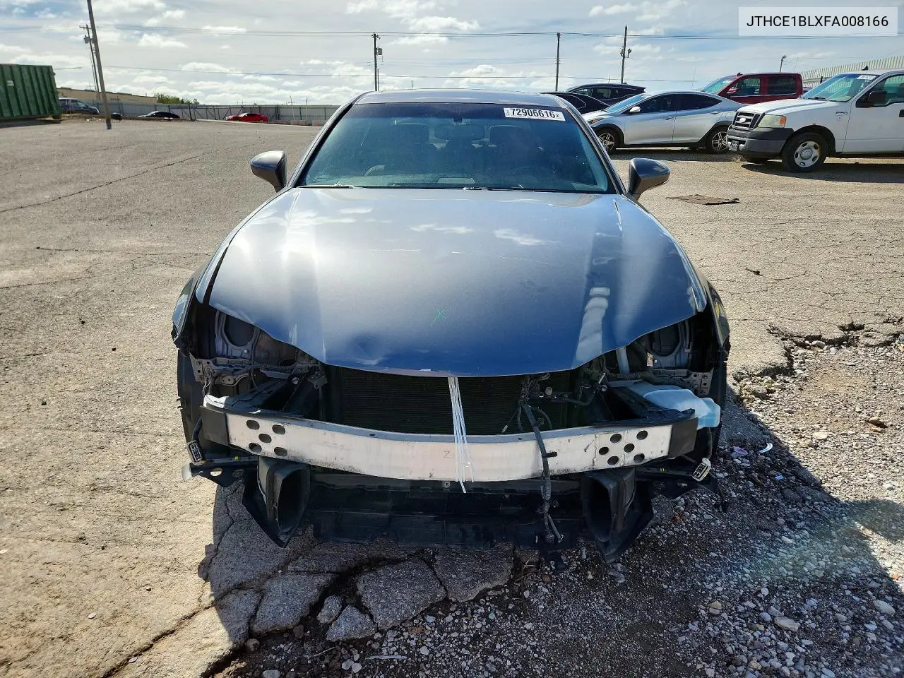 2015 LEXUS GS VIN JTHCE1BLXFA008166 — фото 5
