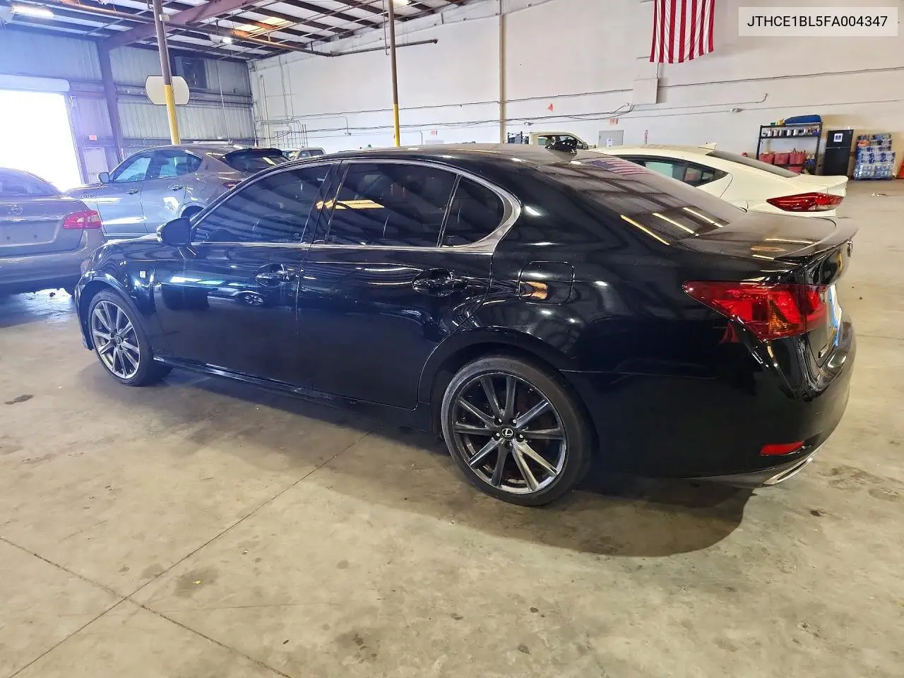 2015 LEXUS GS VIN JTHCE1BL5FA004347 — фото 2