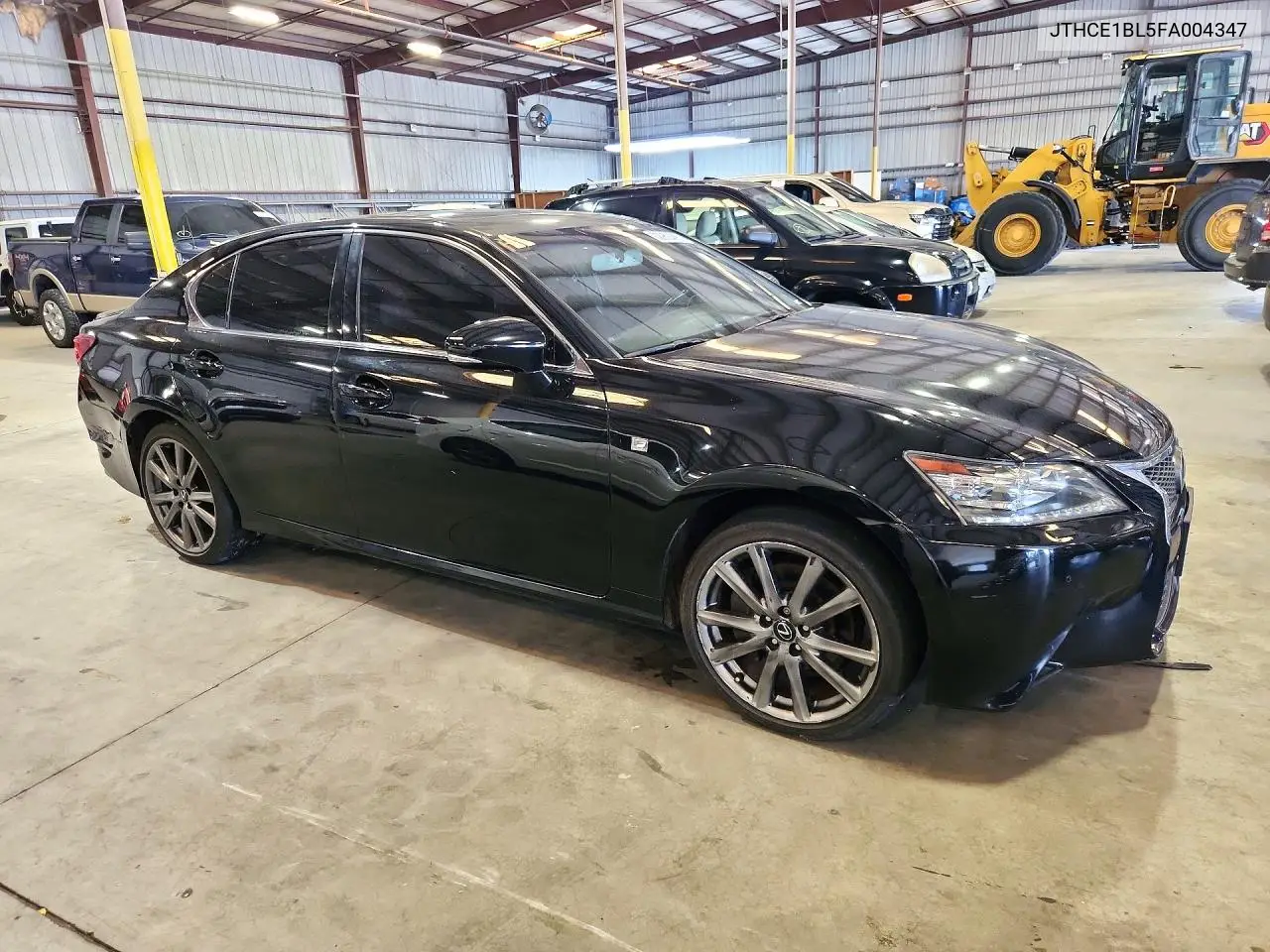 2015 LEXUS GS VIN JTHCE1BL5FA004347 — фото 4