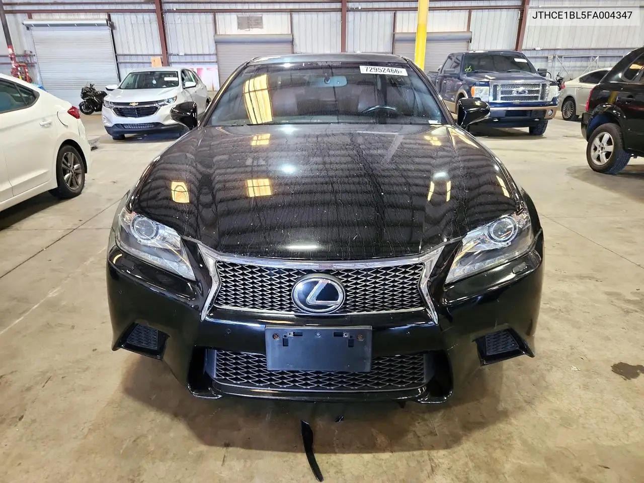 2015 LEXUS GS VIN JTHCE1BL5FA004347 — фото 5