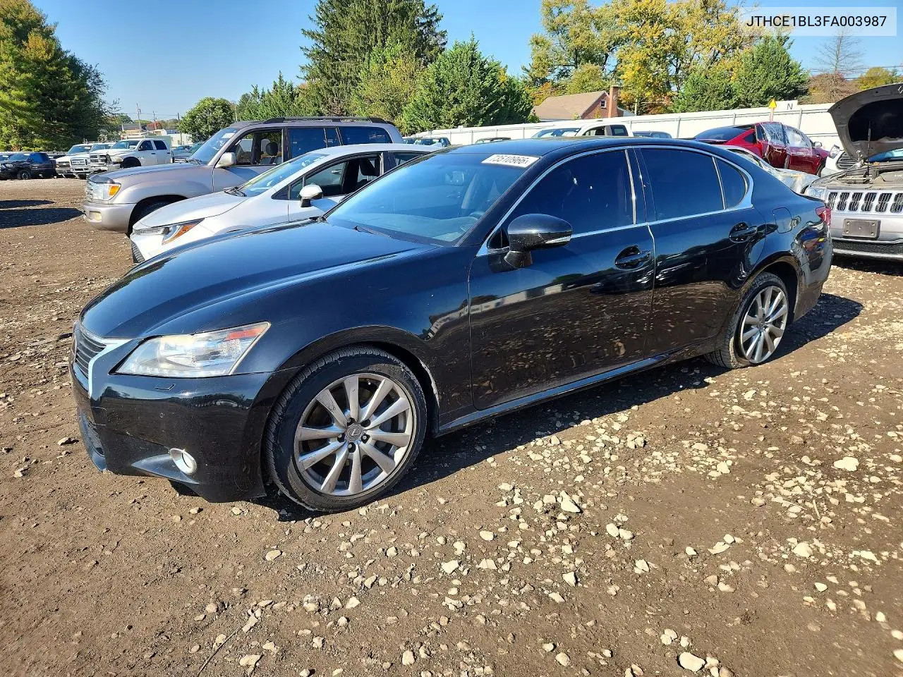 LEXUS GS 2015, VIN JTHCE1BL3FA003987
