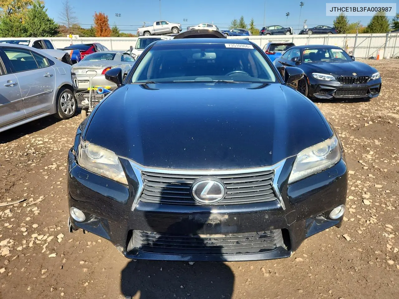 2015 LEXUS GS VIN JTHCE1BL3FA003987 — фото 5