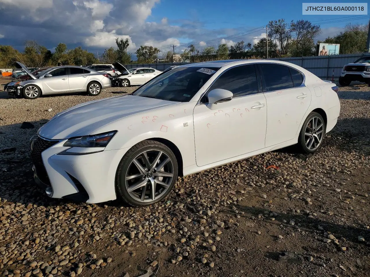 LEXUS GS 2016, VIN JTHCZ1BL6GA000118